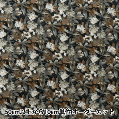 [From quantity 5] Fabric "Liberty Fabric Airy Cott Ivi DC28990-J24E" Liberty Japan