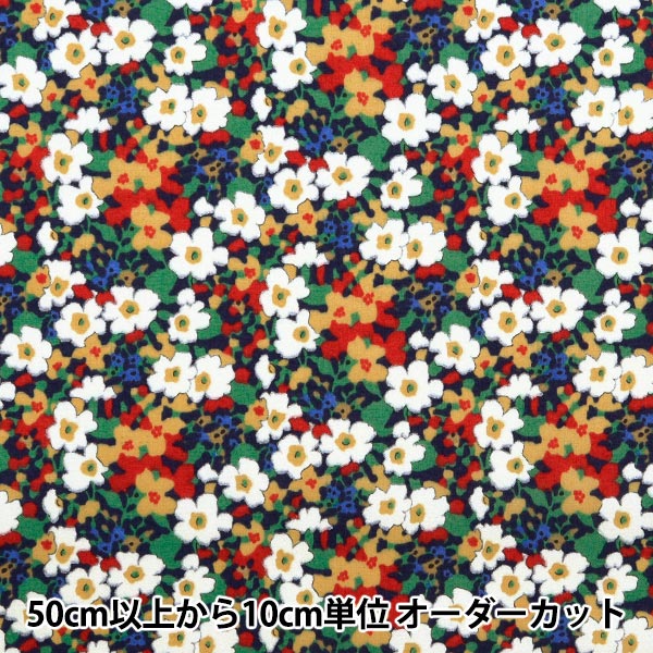 [From quantity 5] Fabric "Liberty Fabric Tana lawn Pearly Christmas Cuteis 3630183P24A" Liberty Japan
