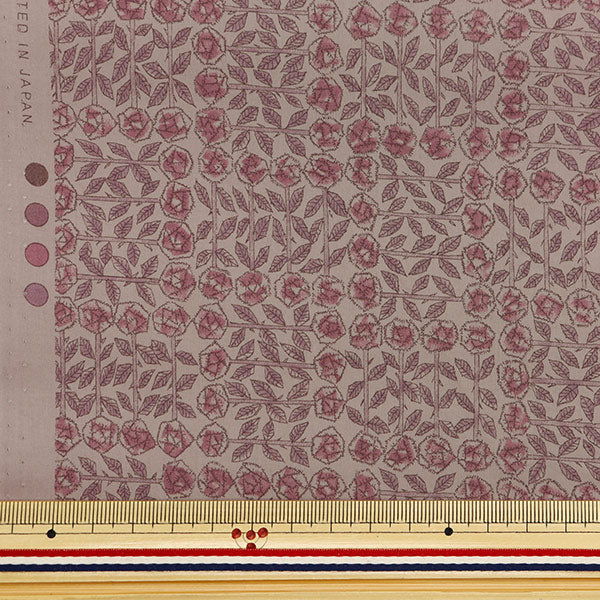 [From quantity 5] Fabric "Liberty Fabric Tana lawn Sleeping Rose Berry Pink 3630275-J24E" 【Yuzawayaoriginal】