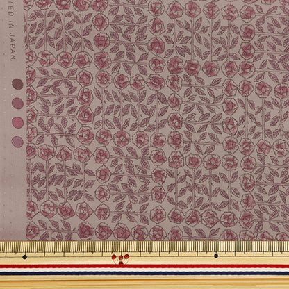 [From quantity 5] Fabric "Liberty Fabric Tana lawn Sleeping Rose Berry Pink 3630275-J24E" 【Yuzawayaoriginal】