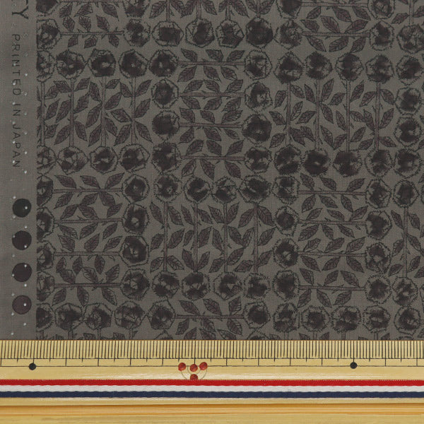[From quantity 5] Fabric "Liberty Fabric Tana lawn Sleeping Rose Black 3630275-J24F" 【Yuzawayaoriginal】