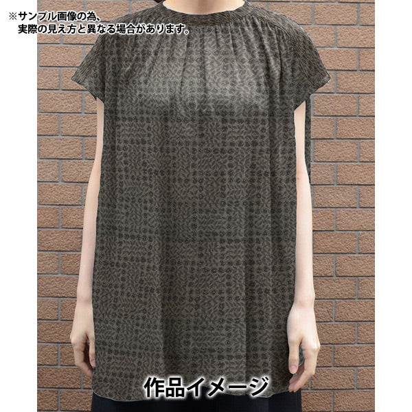[From quantity 5] Fabric "Liberty Fabric Tana lawn Sleeping Rose Black 3630275-J24F" 【Yuzawayaoriginal】