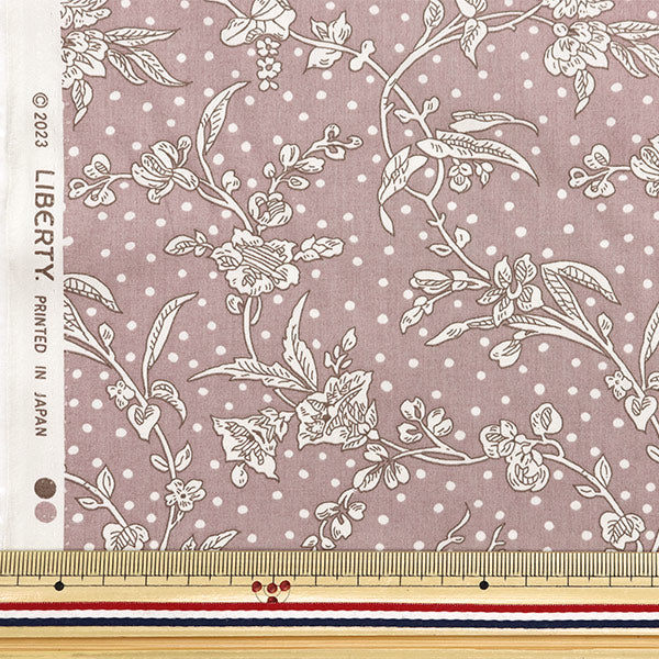 [From quantity 5] Fabric "Liberty Fabric Tana lawn Malorie reduction cusumi pink 5491108S-J24E" 【Yuzawayaoriginal】