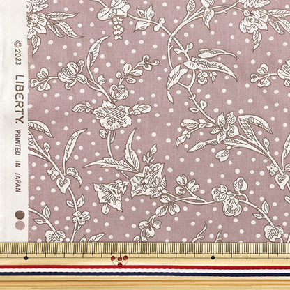 [From quantity 5] Fabric "Liberty Fabric Tana lawn Malorie reduction cusumi pink 5491108S-J24E" 【Yuzawayaoriginal】
