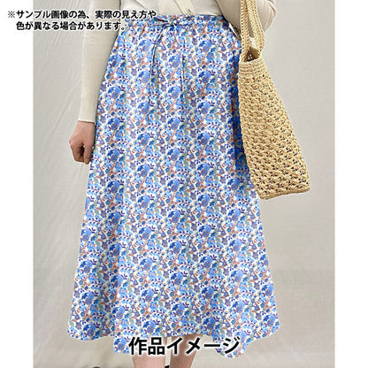 [来自数量5] 织物 “自由结构 塔纳草坪 Phoebie Amelia 363510325BU" Liberty Japan