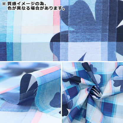[来自数量5] 织物 “自由结构 塔纳草坪 都铎花瓣363510525BU" Liberty Japan
