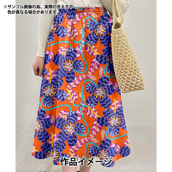 [来自数量5] 织物 “自由结构 塔纳草坪 领先的LEDDY 363510625BU" Liberty Japan