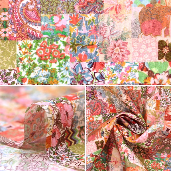 [来自数量5] 织物 “自由结构 塔纳草坪 档案拼布 363511425AU" Liberty Japan