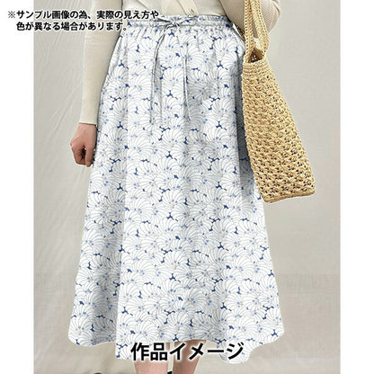 [来自数量5] 织物 “自由结构 塔纳草坪 Poiresel 363512225BU" Liberty Japan