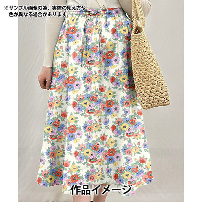 [来自数量5] 织物 “自由结构 塔纳草坪 Madelin 363512425CU" Liberty Japan