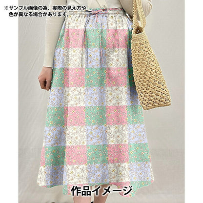 [From quantity 5] Fabric "Liberty Fabric Tana lawn Rosita check 363512625CU" Liberty Japan