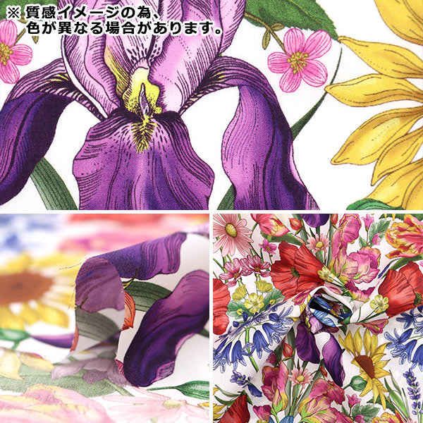 [来自数量5] 织物 “自由结构 塔纳草坪 花卉缪斯363514025BU" Liberty Japan