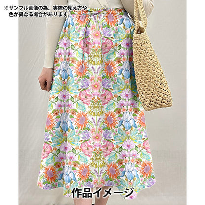 [来自数量5] 织物 “自由结构 塔纳草坪 花卉缪斯363514025cu" Liberty Japan