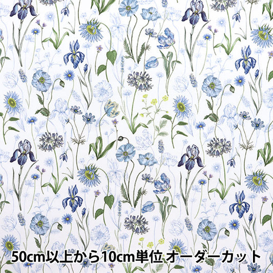 [来自数量5] 织物 “自由结构 塔纳草坪 Medung Muse 363514125BU" Liberty Japan