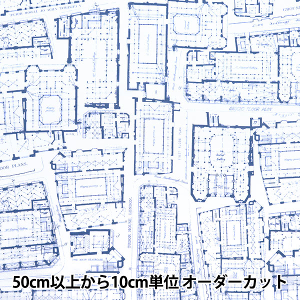[From quantity 5] Fabric "Liberty Fabric Tana lawn Bloop Rinz 363515525AU" Liberty Japan