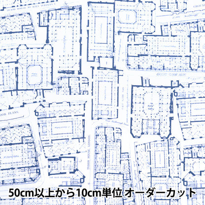 [From quantity 5] Fabric "Liberty Fabric Tana lawn Bloop Rinz 363515525AU" Liberty Japan