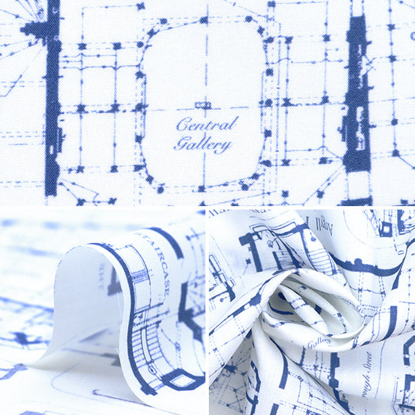 [From quantity 5] Fabric "Liberty Fabric Tana lawn Bloop Rinz 363515525AU" Liberty Japan