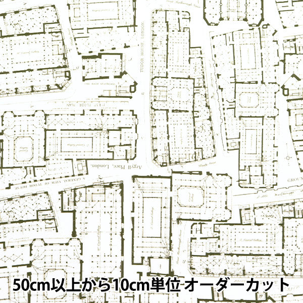 [From quantity 5] Fabric "Liberty Fabric Tana lawn Bloop Rinz 363515525BU" Liberty Japan