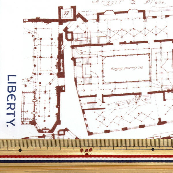 [From quantity 5] Fabric "Liberty Fabric Tana lawn Bloop Rinz 363515525CU" Liberty Japan