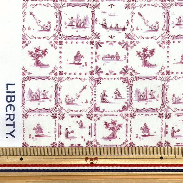 [From quantity 5] Fabric "Liberty Fabric Tana lawn Emproyase Picnic 363515625BU" Liberty Japan