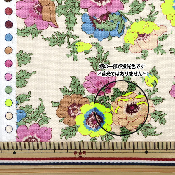 [数量从5开始] 织物 “自由面料11帆布Madeline 3635124-J25B" Liberty Japan