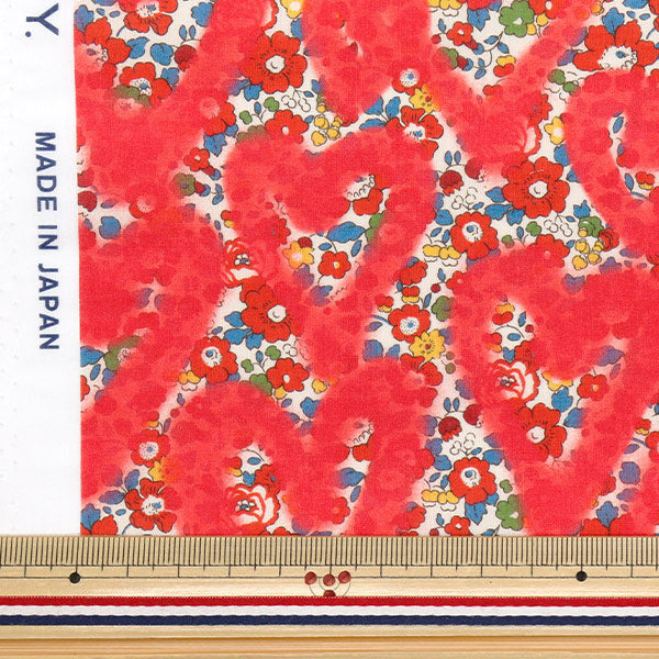 [数量从5开始] 织物 “自由织物” 塔纳草坪 Betsy-en-Graffiti 363J6832-AE" Liberty Japan