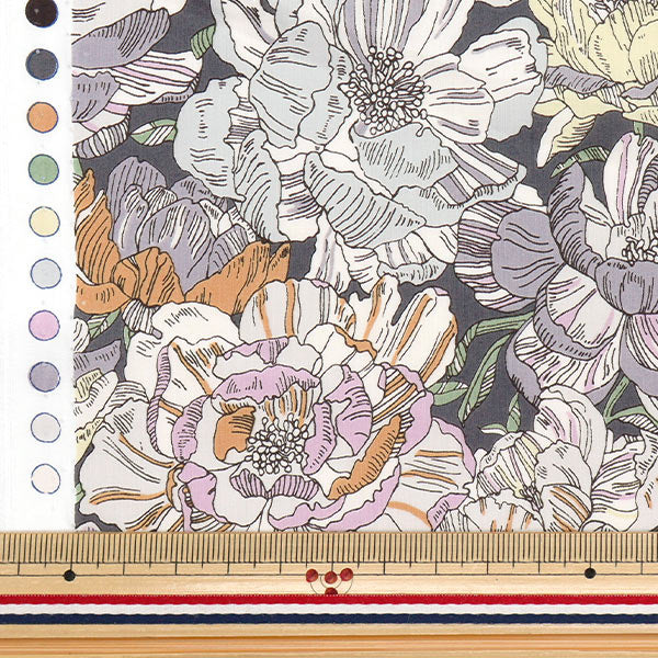 [Quantity starting from 5] Fabric "Liberty Fabrics" Tana lawn Blackburn 3631226-XE" Liberty Japan