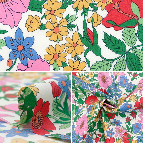 [数量从5开始] 织物 “自由织物” 塔纳草坪 Clarabelle 3634001-AE" Liberty Japan