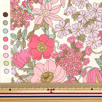 [数量从5开始] 织物 “自由织物” 塔纳草坪 Clarabelle 3634001-CE" Liberty Japan