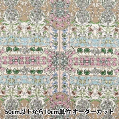 [数量从5开始] 织物 “自由织物” 塔纳草坪 FERL FETE 363J6807-CE" Liberty Japan
