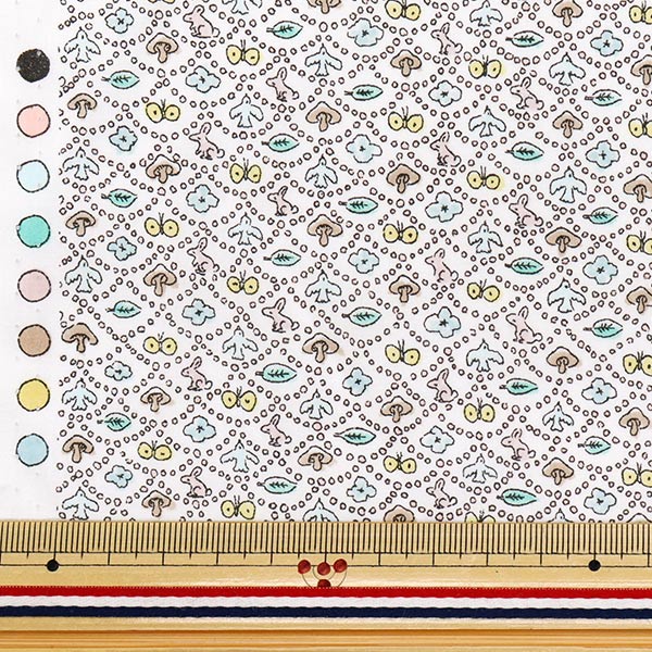 [Quantity starting from 5] Fabric "Liberty Fabrics" Tana lawn Forest Wave DC33507-XE" Liberty Japan