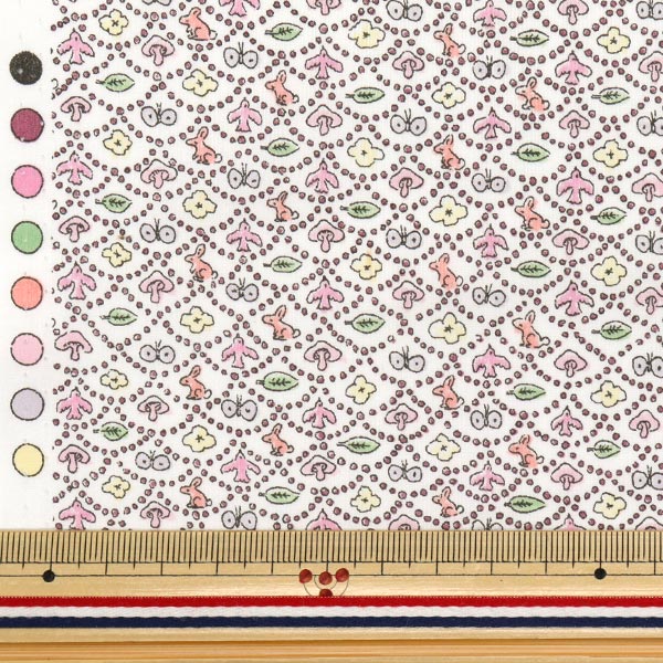 [Quantity starting from 5] Fabric "Liberty Fabrics" Tana lawn Forest Wave DC33507-ZE" Liberty Japan
