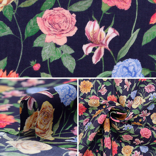 [Quantity starting from 5] Fabric "Liberty Fabrics" Tana lawn Gouache Garden 363J6417-WE" Liberty Japan