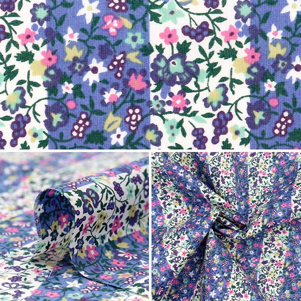 [Quantity starting from 5] Fabric "Liberty Fabrics" Tana lawn Heriot 3335832-WE" Liberty Japan
