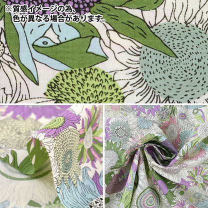 [数量从5开始] 织物 “自由织物” 塔纳草坪 小苏珊娜3638158-xe" Liberty Japan