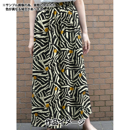 [Quantity starting from 5] Fabric "Liberty Fabrics" Tana lawn Quilting・Zebra 36357693-ZE" Liberty Japan