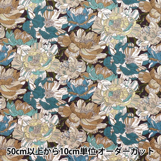 [数量从5开始] 织物 “自由面料60/2 tenjiku Blackburn 3631226-XK" Liberty Japan