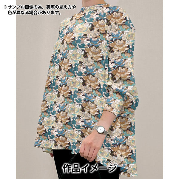 [Quantity starting from 5] Fabric "Liberty Fabrics 60/2 Tenjiku Blackburn 3631226-XK" Liberty Japan