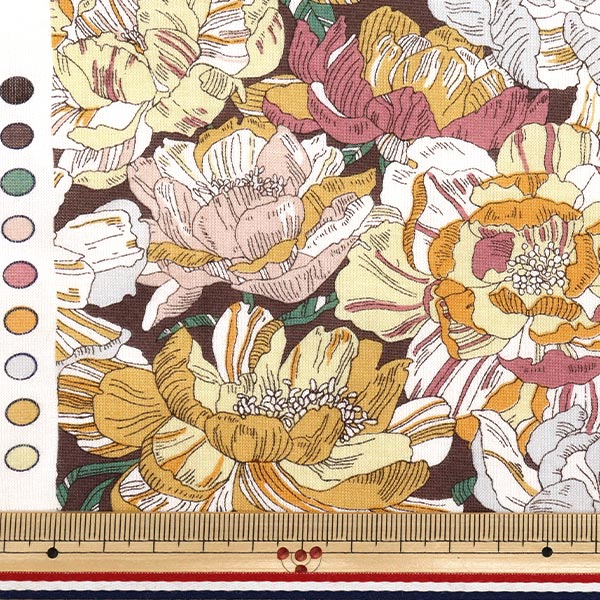 [Quantity starting from 5] Fabric "Liberty Fabrics 60/2 Tenjiku Blackburn 3631226-YK" Liberty Japan