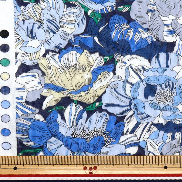 [Quantity starting from 5] Fabric "Liberty Fabrics 60/2 Jersey Blackburn 3631226-ZK" Liberty Japan