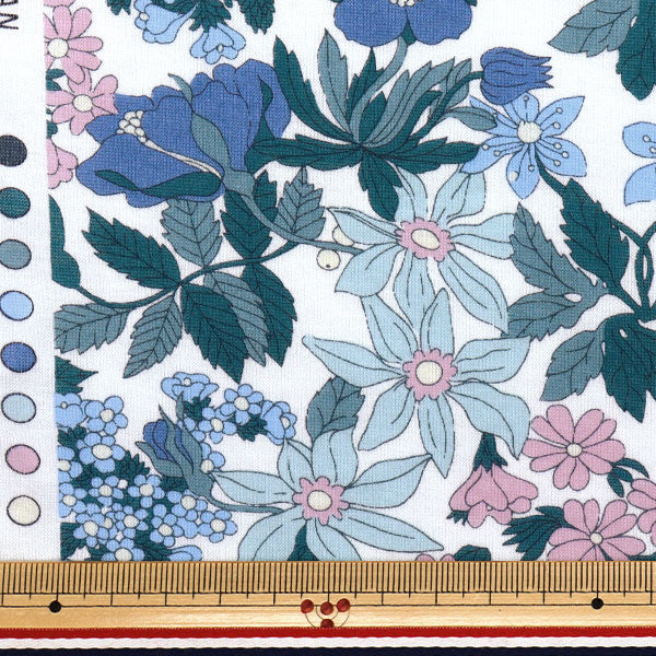 [Quantity starting from 5] Fabric "Liberty Fabrics 60/2 Tenjiku Clalabel 3634001-BK" Liberty Japan