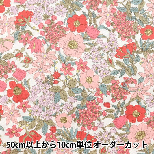 [数量从5开始] 织物 “自由面料60/2 tenjiku clalabel 3634001-CK" Liberty Japan