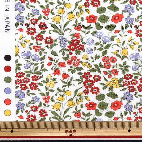 [数量从5开始] 织物 “自由织物60/2 tenjiku lirivet 3632218-CK" Liberty Japan