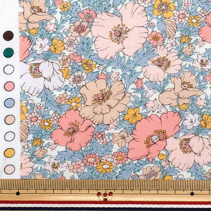 [数量从5开始] 织物 “ Liberty Fabrics 60/2 Tenjiku Medu歌曲3632126-AK" Liberty Japan