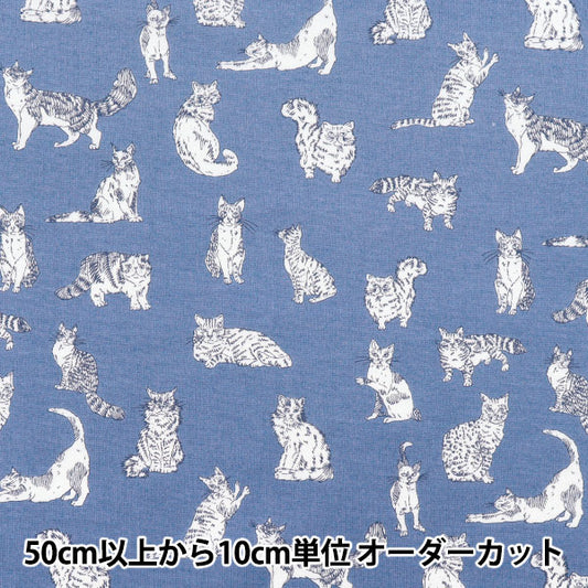 [数量从5开始] 织物 “自由织物60/2 tenjiku Miaou DC32576-TK" Liberty Japan