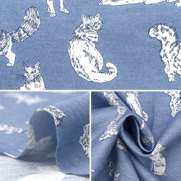 [数量从5开始] 织物 “自由织物60/2 tenjiku Miaou DC32576-TK" Liberty Japan