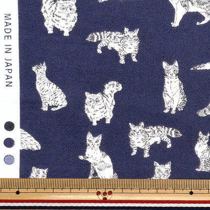 [数量从5开始] 织物 “ Liberty Fabrics 60/2 Tenjiku Miaou DC32576-VK" Liberty Japan