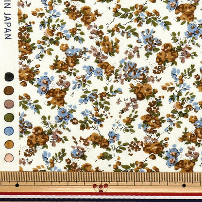 [数量从5开始] 织物 “自由织物60/2 Tenjiku Moon Moss 88883225-DK" Liberty Japan