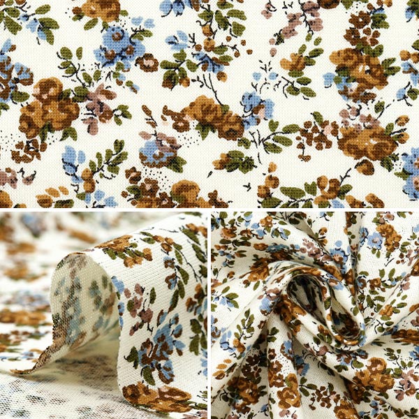 [数量从5开始] 织物 “自由织物60/2 Tenjiku Moon Moss 88883225-DK" Liberty Japan