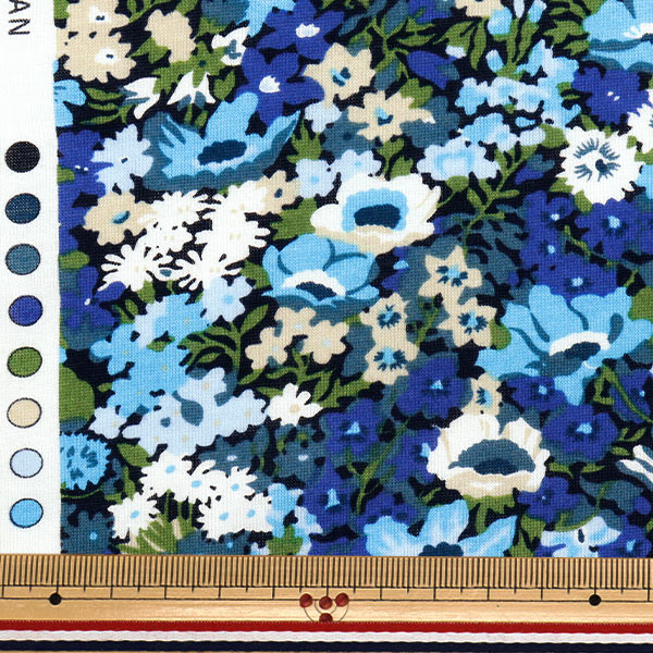 [数量从5开始] 织物 “自由面料60/2 tenjiku肥皂3639005-tk" Liberty Japan